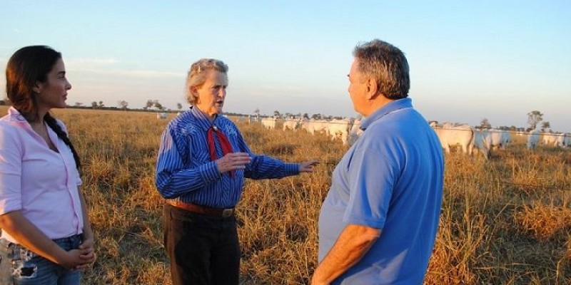 Tecnologia não substitui o bom manejo, afirma Temple Grandin