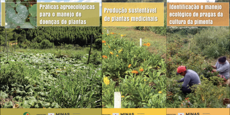 Epamig lança série de livros gratuitos sobre agroecologia