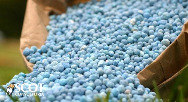 Volume de fertilizantes entregues no país em 2018 deve crescer