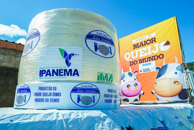 Maior queijo do mundo será apresentado em evento no dia 1° de junho