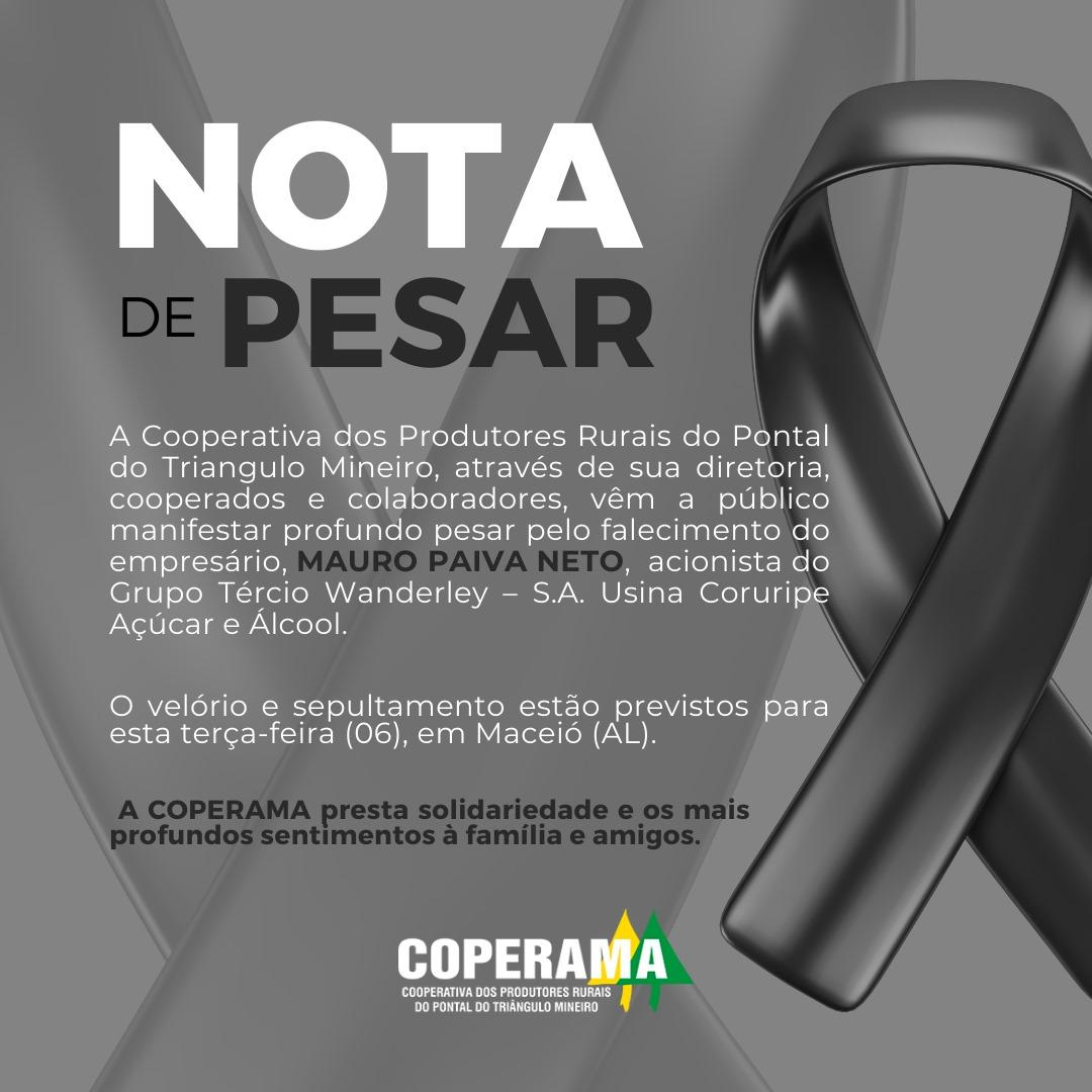 NOTA DE PESAR