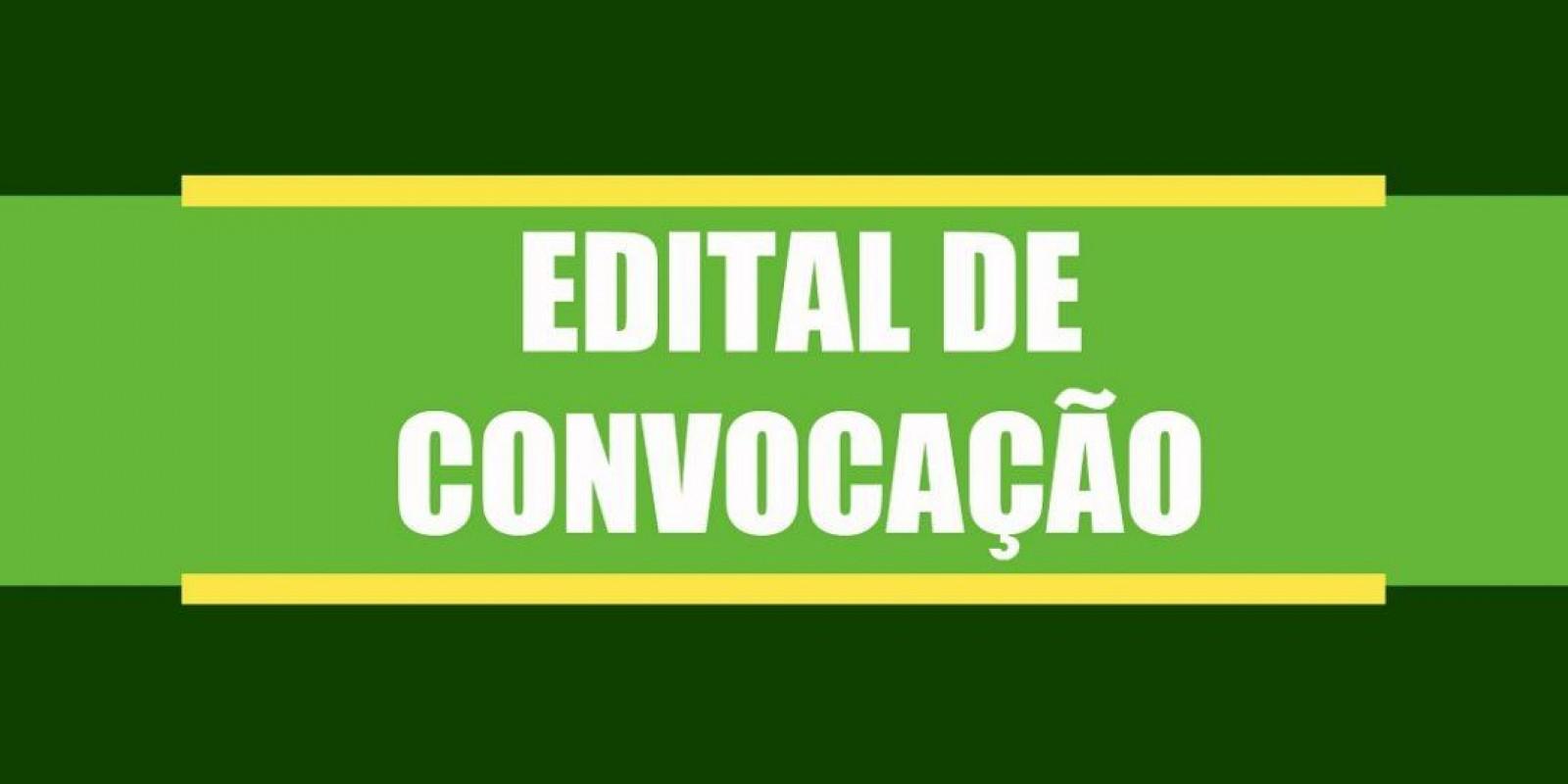 EDITAL DE CONVOCAÇÃO DA ASSEMBLEIA GERAL ORDINÁRIA